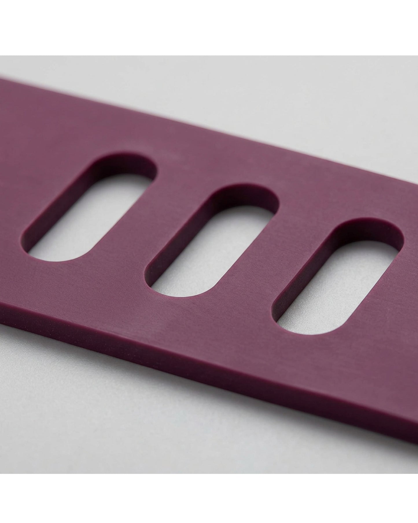 Plvfd Eight-Slot Flat Latex Stretch Band 150 cm Plum - Detail view
