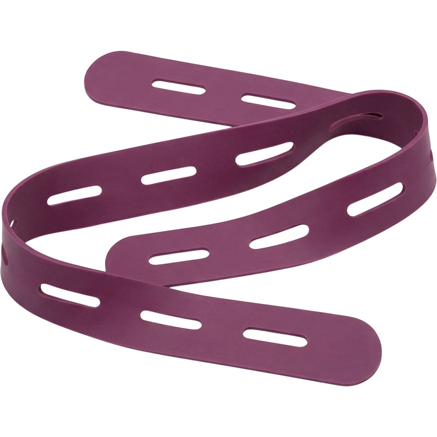 Plvfd Eight-Slot Flat Latex Stretch Band 150 cm Plum